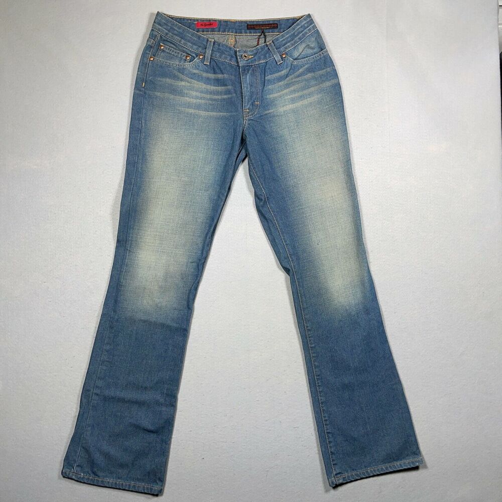 AG Adriano Goldschmied Gemini Jeans Women 30 Regular Bootcut Blue Casual Y2K